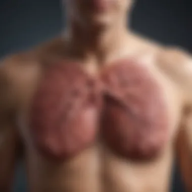 Diagnosis of Bullous Lung Disease Flowchart illustrating diagnosis methods for bullous lung disease