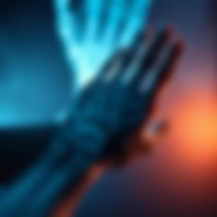 Anatomical Considerations in Radiology Anatomical illustration of the wrist and fingers