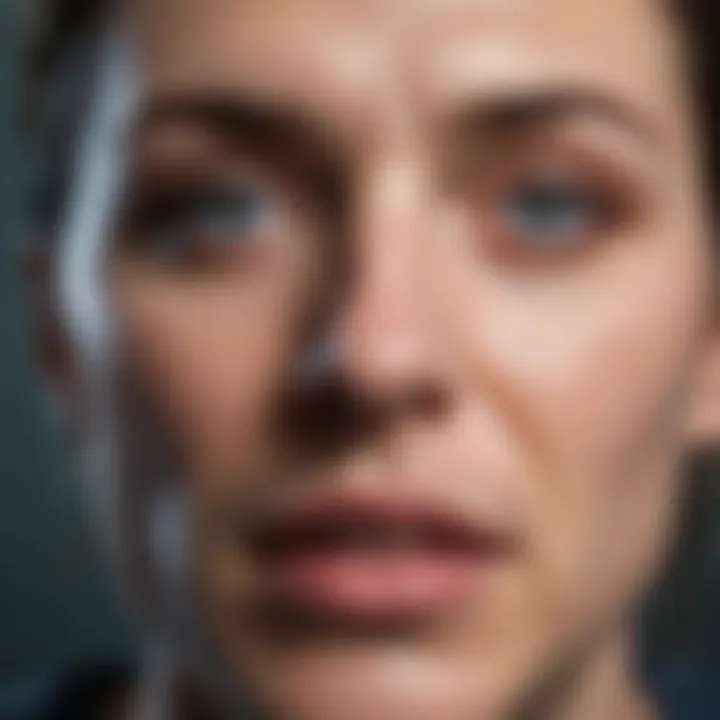 Illustration depicting the mood fluctuations in bipolar disorder, highlighting hypomania.