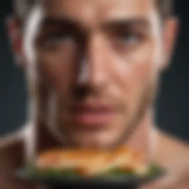 Physiological Influences on Appetite An infographic illustrating physiological factors affecting appetite.