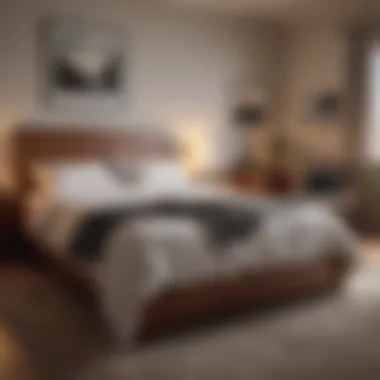 Creating a Sleep-Friendly Environment A cozy bedroom setting emphasizing sleep quality.