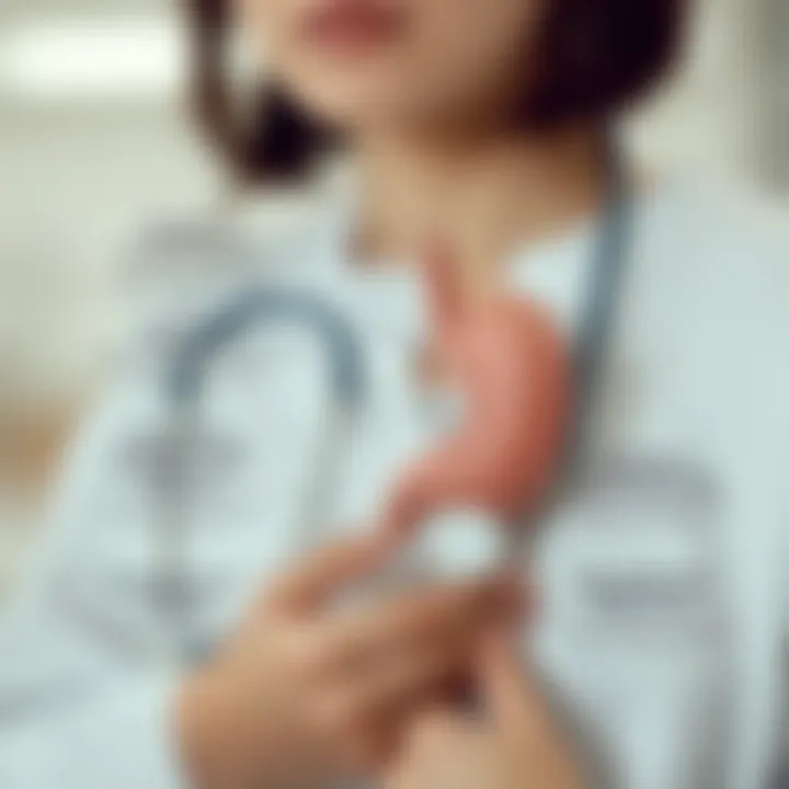 Infographic depicting symptoms associated with pancreatic insufficiency