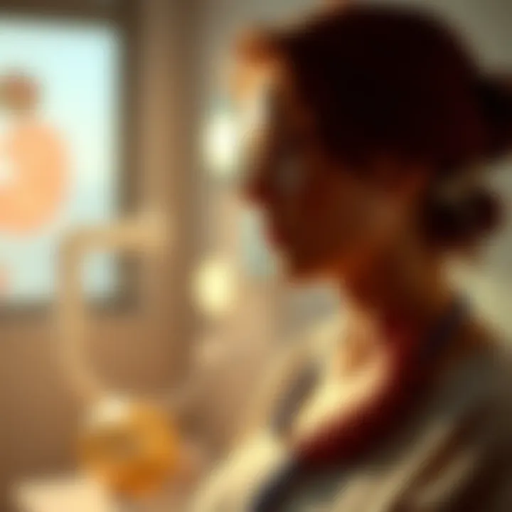 Visual representation of treatment options for managing pancreatic insufficiency