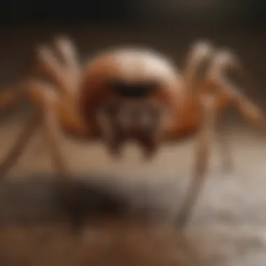 Common Spider Bite Reaction Close-up visualization of a common spider bite reaction