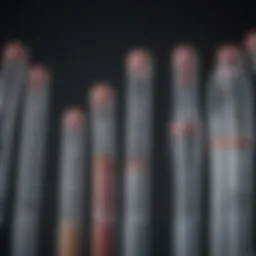 Detailed view of various types of endotracheal tubes