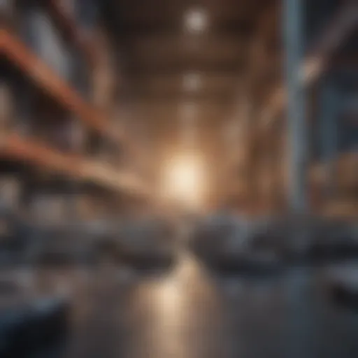 Visual representation of supply chain components