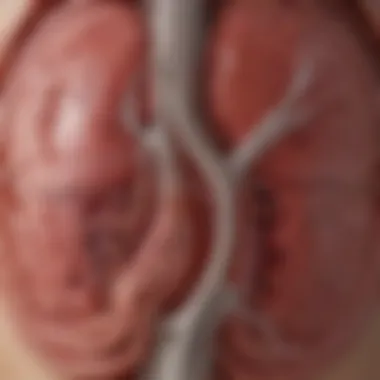 Physiological Changes in Kidney Failure Diagram illustrating the physiological changes in kidney failure