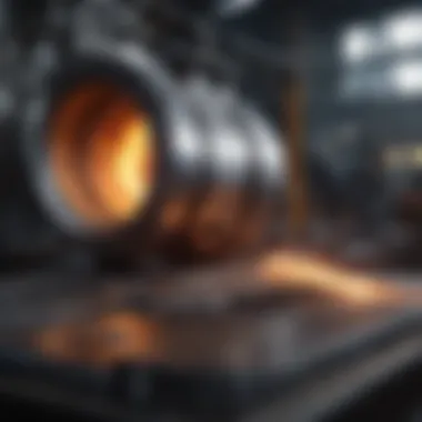 Industrial Applications of Upset Forging Diagram showcasing applications of upset forging in various industrial sectors